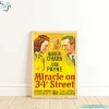 Miracle On 34th Street Poster Christmas Vacation Movie Gift Ideas 2