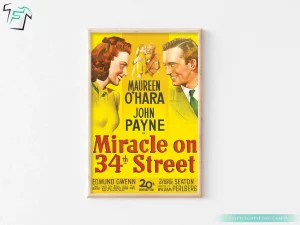 Miracle On 34th Street Poster Christmas Vacation Movie Gift Ideas 5