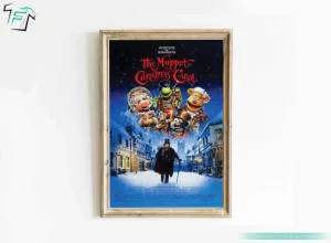 Muppet Christmas Carol Movie Poster Wall Art For Christmas Decoration 5