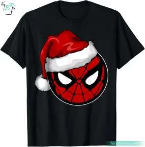 Santa Har Marvel Spiderman Christmas Shirt For Hero Movie Lovers