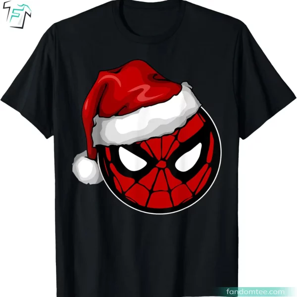 Santa Har Marvel Spiderman Christmas Shirt For Hero Movie Lovers