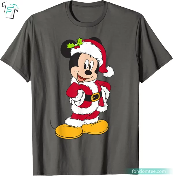 Santa Mickey Mouse Holiday Disney Christmas Sweatshirts for Adults