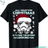 Storm Trooper Droid Looking Christmas Star Wars Sweater