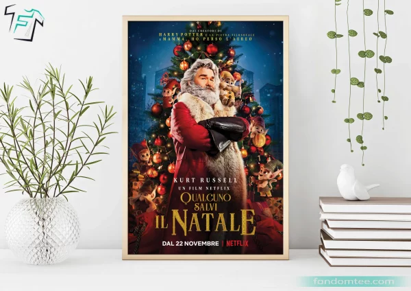 The Chrismas Chronicles Movie Poster Christmas Art Wall Decor