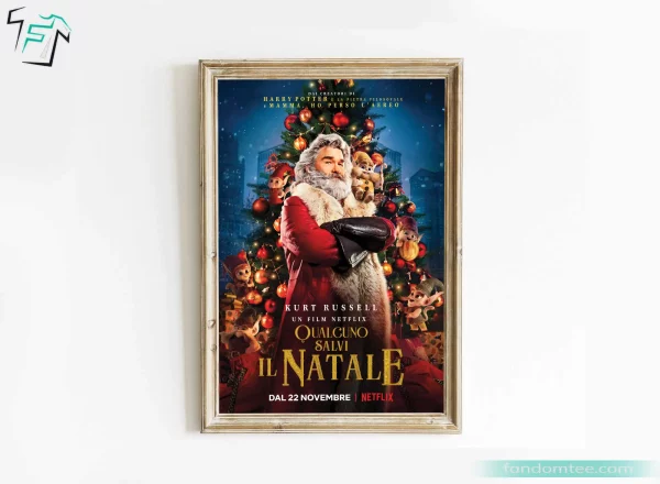 The Chrismas Chronicles Movie Poster Christmas Art Wall Decor