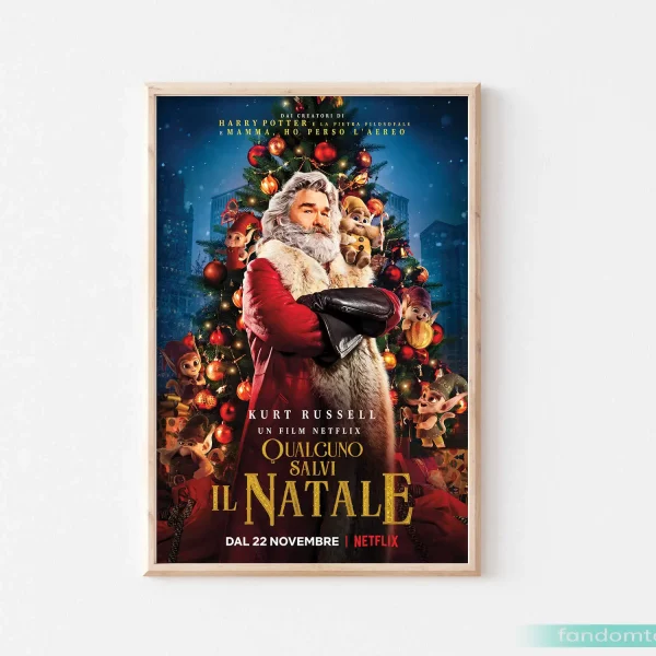 The Chrismas Chronicles Movie Poster Christmas Art Wall Decor