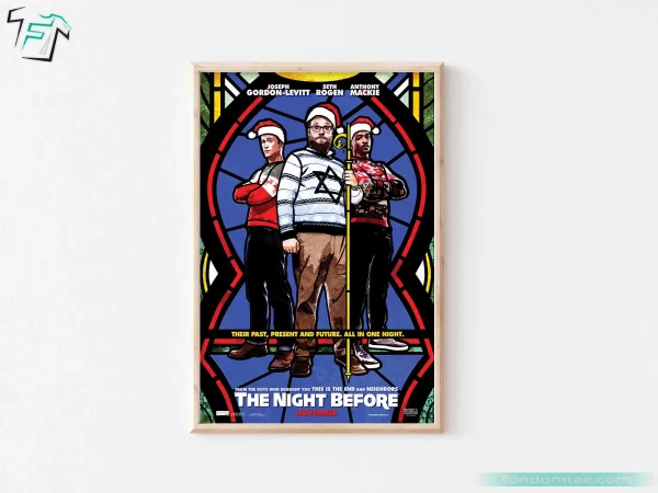 The Night Before Movie Poster Christmas Decor For The Wall