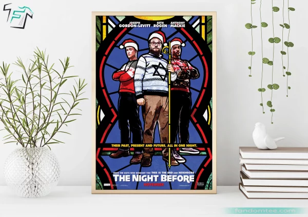 The Night Before Movie Poster Christmas Decor For The Wall