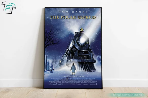 The Polar Express Movie Poster Christmas Wall Decoration