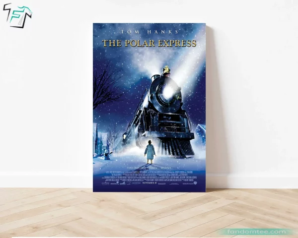 The Polar Express Movie Poster Christmas Wall Decoration