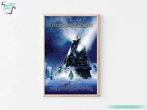 The Polar Express Movie Poster Christmas Wall Decoration