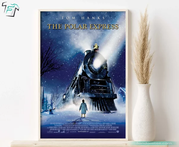 The Polar Express Movie Poster Christmas Wall Decoration