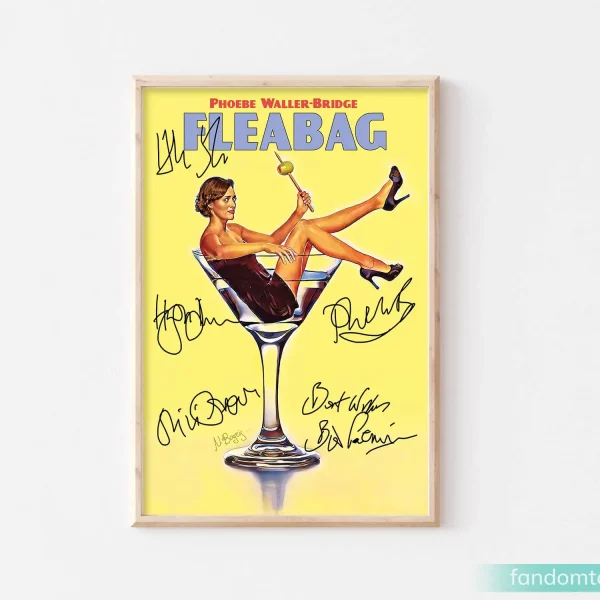 Vintage Fleabag Poster Print Wall Art Decoration