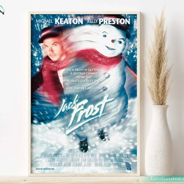 Vintage Jack Frost 1998 Poster Movie Christmas Decor For The Wall