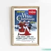 White Christmas Movie Poster Retro Christmas Wall Art Decoration