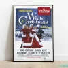 White Christmas Movie Poster Retro Christmas Wall Art Decoration