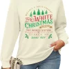 Xmas Movie 1954 Funny White Christmas Sweater For Womens